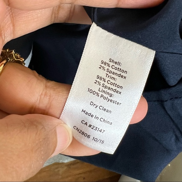 NWOT Talbots Petite Oprah Magazine Collection Hydrangea Printed Shift Dress - Picture 10 of 11